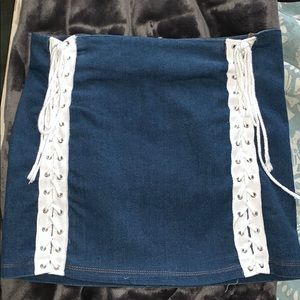 Denim Skirt